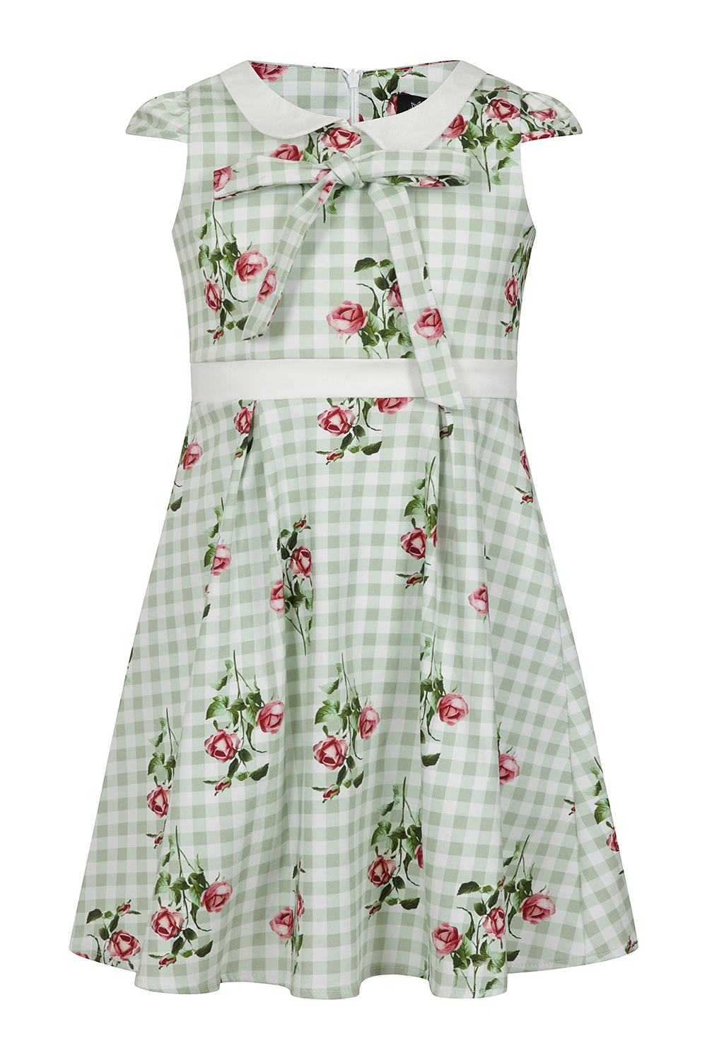 Girls Summer Rose Swing Dress